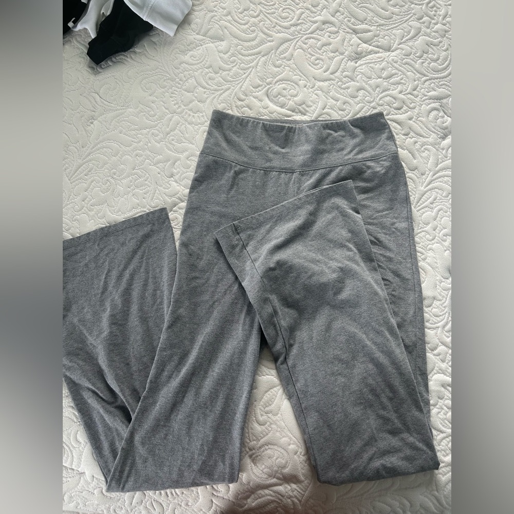 Grey Flare Leggings